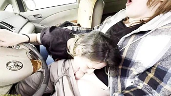 Hot babe fucked rough on street in tight jeans videos