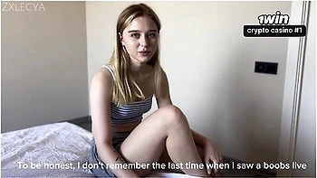 Stepsister Catches Me Masturbating and Offers to Help videos