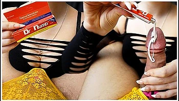 Blonde April Gives Him A Real Orgasm—With A Twist videos