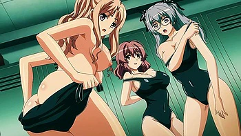 Big-tit anime babe fucked doggy and creampied videos