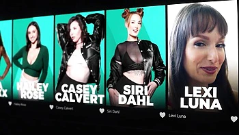 Cutesy Lauren Phillips at rough movie videos