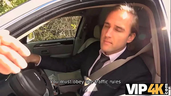 VIP4K. Bride permits husband to watch her having ass scored in limo videos
