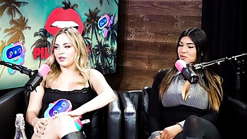 Horny Anna Claire Clouds and Hayley Davies - big tits porn - Pillow Talk videos