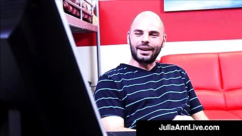 Wonderful Julia's huge tits porn videos