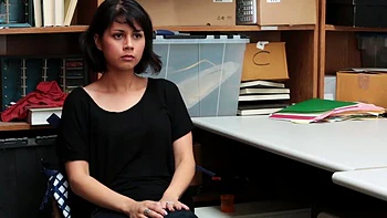 Brunette Penny gets filthy with a rich stranger's huge cock on the table videos