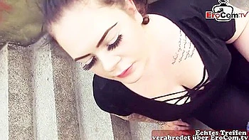 German Fat Chubby Teen 18+ Public Pick Up Street Fuck Pov videos