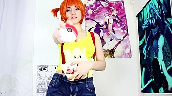 Busty redhead teen close up toying pussy videos