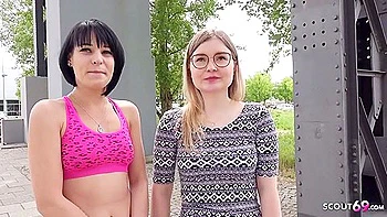 Two Candid Girls From Berlin I First Ffm Threesome At Real Pickup Sex - Tiny Emily videos