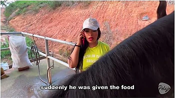 The Mare Got Sick And The Vets Fuck The Busty, Big Ass Latina Owner Until She Squirt 2 Calm Her Down videos