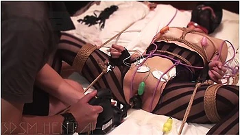 Electric Massager & Nipple Vibrator Fixed... Piston Machine Orgasm videos