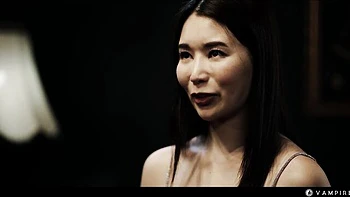 Come-hither Nancy Ace and Rikako Katayama - femdom video - Vampired videos