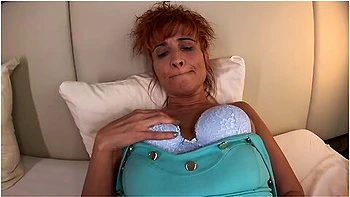 Redhead Granny Use Her Lovely Glasdildo For Masturbating videos