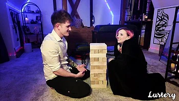 Real orgasm clip with exciting hussy from Lustery videos