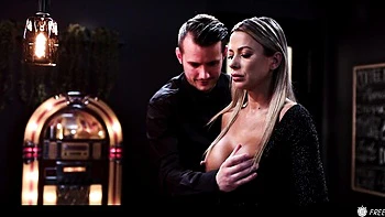 Ingenious Shalina Devine and Sam Bourne at japanese time freeze action videos