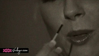 Lena Cova and Christina Jolie's lesbian porn by XXX-Vintage videos